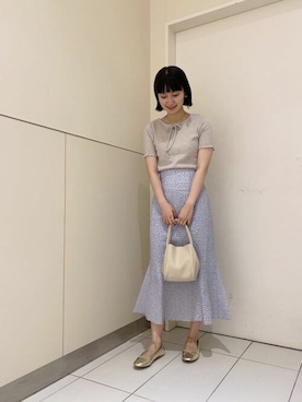 flowerさん（レディース・162cm）の夏コーディネート