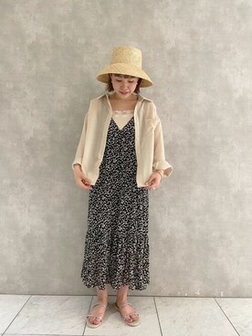flowerさん（レディース・154cm）の夏コーディネート