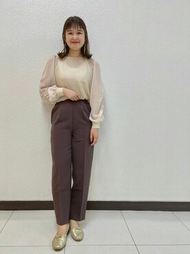 flowerさん(レディース・157cm)の秋コーディネート