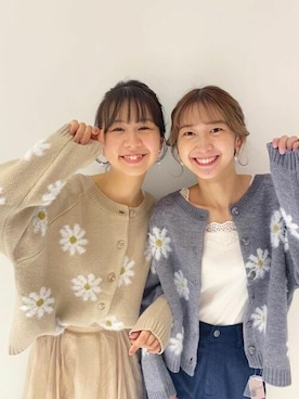 「アイテム（ピアス（片耳用））」を使った、flowerさん（レディース・156cm）の秋コーディネート