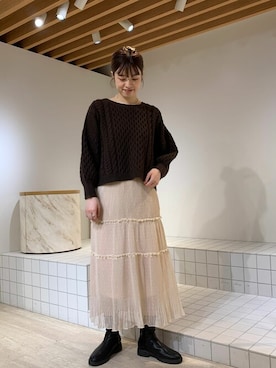 flowerさん(レディース・161cm)の秋コーディネート