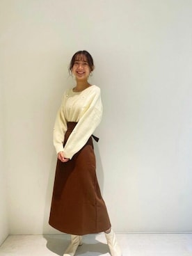 flowerさん（レディース・154cm）の秋コーディネート