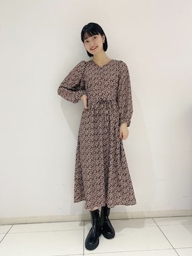 flowerさん（レディース・162cm）の秋コーディネート