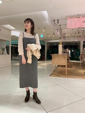 flowerさん（レディース・161cm）の秋コーディネート