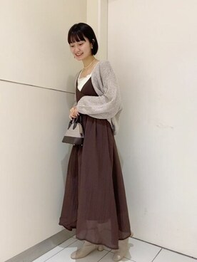 flowerさん（レディース・162cm）の秋コーディネート