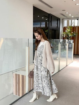 flowerさん（レディース・160cm）の冬コーディネート