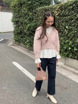 flowerさん（レディース・160cm）の冬コーディネート