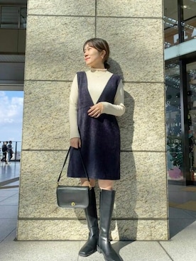 flowerさん（レディース・155cm）の冬コーディネート