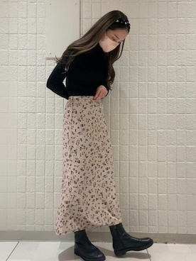 flowerさん(レディース・160cm)の冬コーディネート