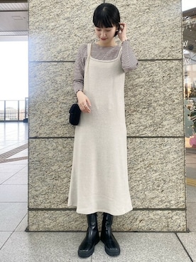 flowerさん（レディース・162cm）の冬コーディネート