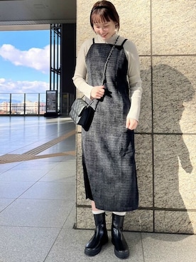 flowerさん(レディース・160cm)の冬コーディネート