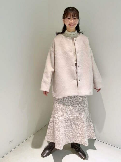 flower flowerさんのムートンコートを使ったコーディネート - ZOZOTOWN 