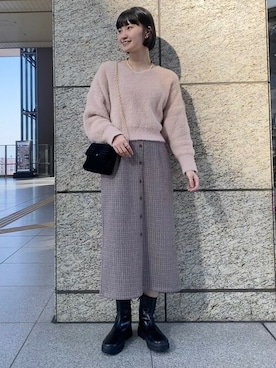 flowerさん（レディース・162cm）の冬コーディネート