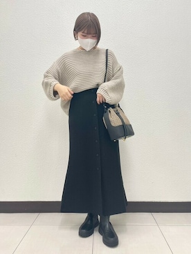 flowerさん（レディース・152cm）の冬コーディネート