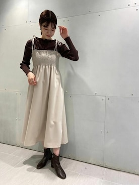 flowerさん（レディース・161cm）の冬コーディネート