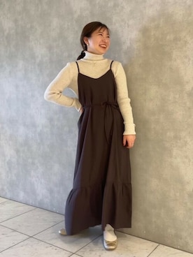 flowerさん（レディース・152cm）の冬コーディネート