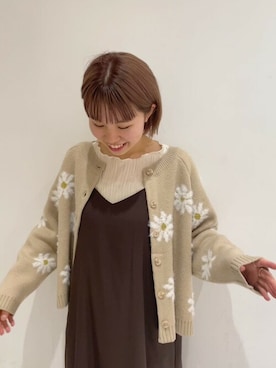 flowerさん（レディース・154cm）の冬コーディネート