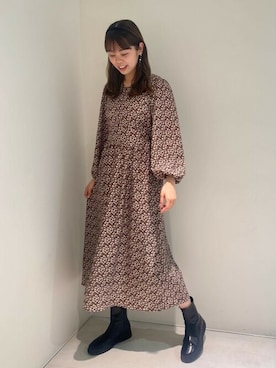 flowerさん（レディース・164cm）の冬コーディネート