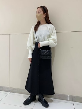 flowerさん（レディース・158cm）の冬コーディネート