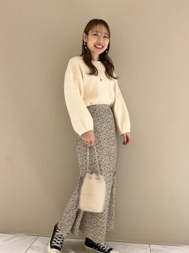 flowerさん（レディース・156cm）の冬コーディネート