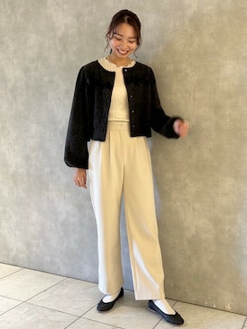 flowerさん（レディース・166cm）の冬コーディネート