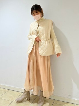 flowerさん（レディース・154cm）の冬コーディネート