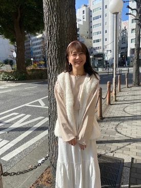 flowerさん（レディース・156cm）の冬コーディネート