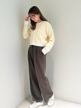 flowerさん（レディース・164cm）の冬コーディネート