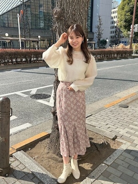 flowerさん（レディース・164cm）の冬コーディネート