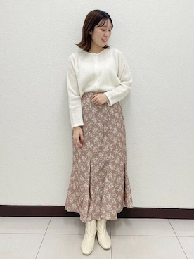 flowerさん（レディース・153cm）の冬コーディネート