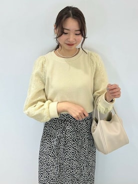 flowerさん（レディース・166cm）の春コーディネート