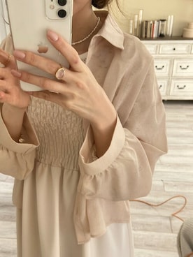 flowerさん（レディース・160cm）の春コーディネート