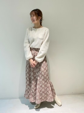 flowerさん(レディース・154cm)の春コーディネート