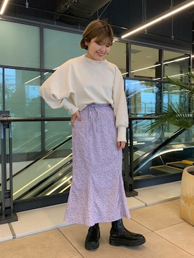 flowerさん（レディース・152cm）の春コーディネート