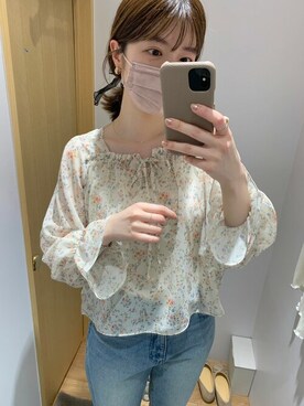 flowerさん（レディース・161cm）の春コーディネート