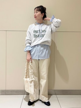 flowerさん（レディース・158cm）の春コーディネート