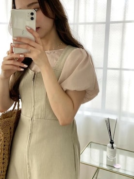 flowerさん（レディース・160cm）の春コーディネート