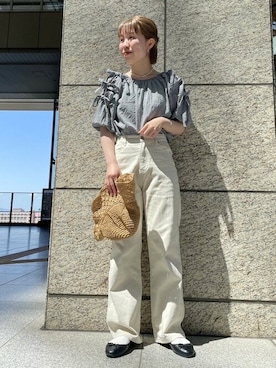 flowerさん（レディース・154cm）の春コーディネート