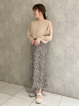 flowerさん（レディース・160cm）の春コーディネート