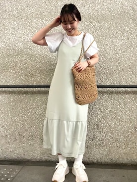 flowerさん（レディース・160cm）の春コーディネート