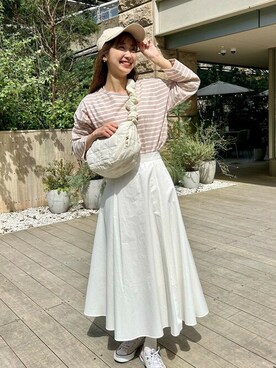 flowerさん（レディース・154cm）の春コーディネート