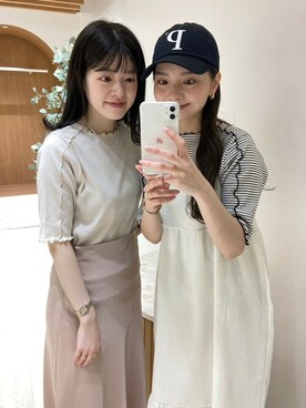 flowerさん（レディース・161cm）の春コーディネート