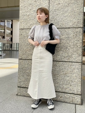 flowerさん（レディース・154cm）の春コーディネート