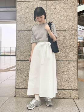 flowerさん（レディース・162cm）の春コーディネート