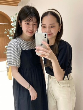 flowerさん（レディース・161cm）の春コーディネート