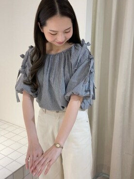 flowerさん（レディース・160cm）の春コーディネート