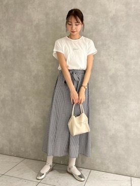 flowerさん（レディース・166cm）の春コーディネート