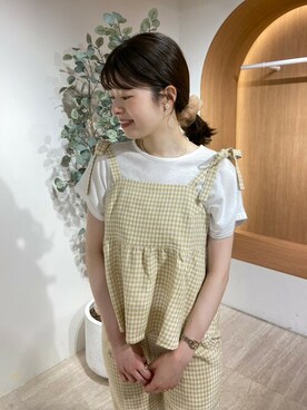 flowerさん（レディース・161cm）の春コーディネート