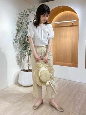 flowerさん（レディース・161cm）の春コーディネート