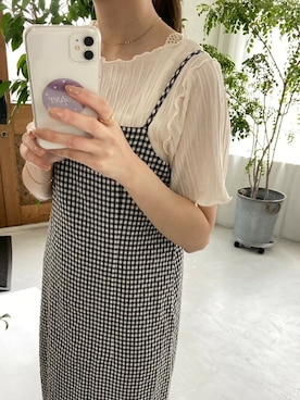 flowerさん（レディース・160cm）の春コーディネート